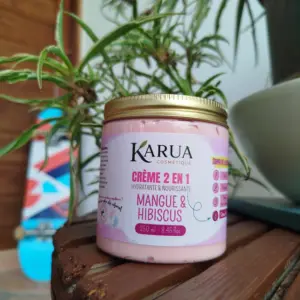 Crème 2 en 1, hydratante et nourrissante